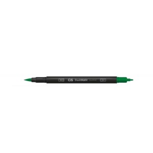 MARCADOR DUAL BRUSH AQUARELAVEL VERDE ESCURO 09 CIS
