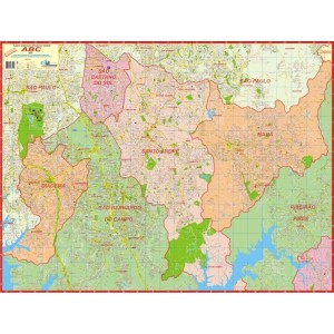 MAPA GRANDE ABC MULTIMAPAS