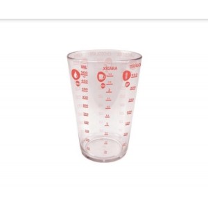 COPO GRADUADO 500ML REF.0304 UNINJET