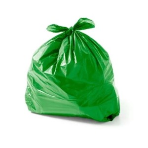 SACO DE LIXO 40 LTS VERDE 0,7 C/100 UNIDADES
