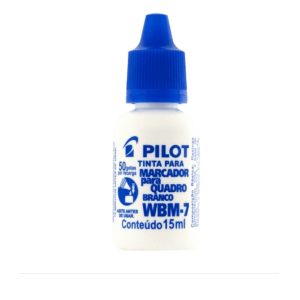 TINTA PARA MARCADOR DE QUADRO BRANCO COR AZUL 15 ML PILOT