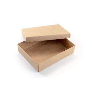 CAIXA PARA PRESENTE KRAFT 23,5X17,5X5,5CM REF.31 ZAGAROLLO