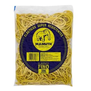 ELÁSTICO 250G 300 UNIDADES FINO MAMUTH