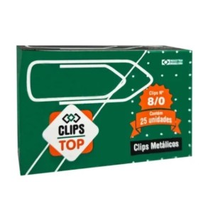 CLIPS 8/0 CAIXA C/25 UNIDADES TOP