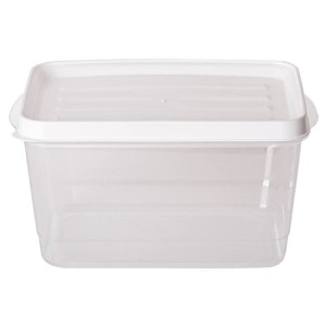 POTE RETANGULAR CLEAR 2400ML 1756 PARAMOUNT
