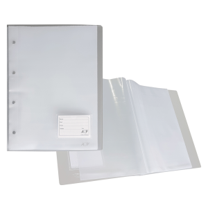 PASTA CATÁLOGO CRISTAL C/10 PLÁSTICOS REF.1037 ACP