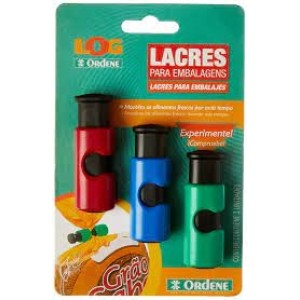 LACRE PARA EMBALAGENS COM 3 UNIDADES ORDENE