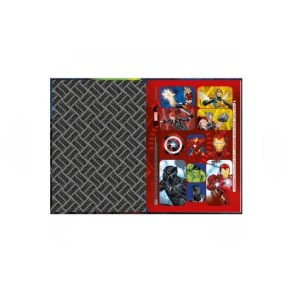 CADERNO 1/4 48FLS CAPA DURA BROCHURA AVENGERS TILIBRA