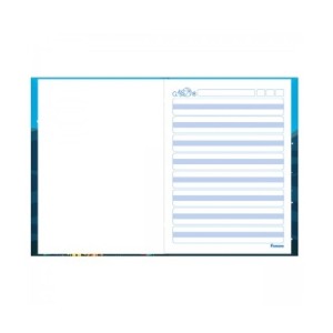 CADERNO 40FLS CALIGRAFIA CAPA DURA BROCHURA KIDS FORONI