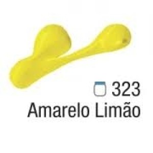 TINTA ACRÍLICA BISNAGA 20ML 323 AMARELO LIMÃO ACRILEX
