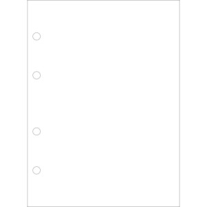 BLOCO PARA FICHÁRIO COLEGIAL 80FLS SEM PAUTA 90G TILIBRA