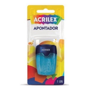 APONTADOR 1 FURO COM DEPÓSITO ACRILEX