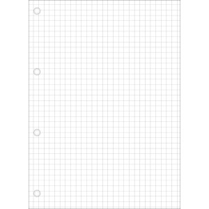 BLOCO PARA FICHÁRIO UNIVERSITÁRIO QUADRICULADO 7X7 80FLS 63G TILIBRA