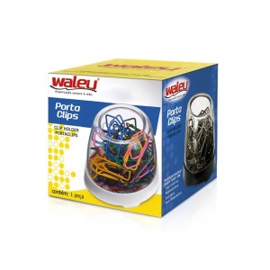 PORTA CLIPS FUMÊ 10250006 MAXCRIL