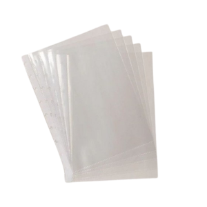 BOLSA PLÁSTICA PARA CADERNO INTELIGENTE MÉDIO C/5 UNIDADES