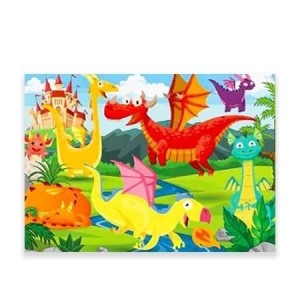 QUEBRA-CABEÇA 60 PEÇAS DRAGON BABY REF.791675 PAIS & FILHOS