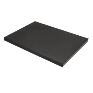 CONTRA CAPA A4 PRETA FOSCA PACOTE C/100 UNIDADES