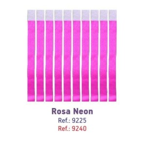 PULSEIRA DE IDENTIFICAÇÃO VIP C/100 UNIDADES ROSA MAKE