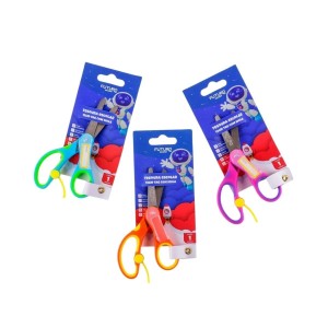 TESOURA 13CM ESCOLAR COM TAG E MOLA FUTURO