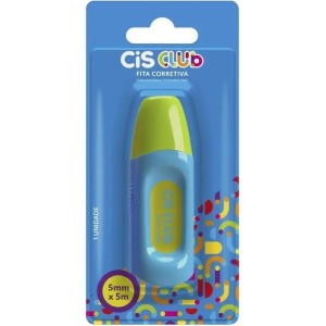 CORRETIVO EM FITA 5MMx5M CLUB CIS