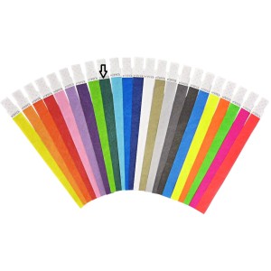 PULSEIRA VIP TYVEK VERDE COM 50 UNIDADES MEDIATECH